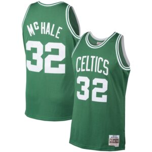 Kevin Mchale Boston Celtics Mitchell &amp; Ness 1985-86 Hardwood Classics Swingman Player Jersey For NBA Basketball Fans