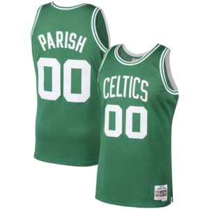 Robert Parish Boston Celtics Mitchell &amp; Ness 1985-86 Hardwood Classics Swingman Player Jersey For NBA Basketball Fans