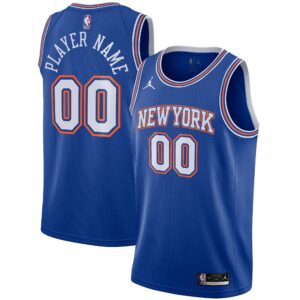 New York Knicks Jordan Brand Swingman Custom Jersey For NBA Basketball Fans