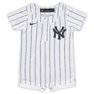 New York Yankees Nike Newborn &amp; Infant Official Jersey Romper - White