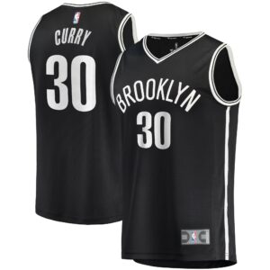 Seth Curry Brooklyn Nets Fanatics Branded Fast Break Replica Jersey For NBA Basketball Fans