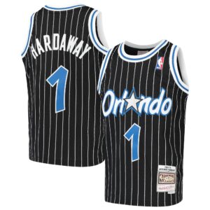 Penny Hardaway Orlando Magic Mitchell &amp; Ness Youth Hardwood Classics Swingman Throwback Jersey For NBA Basketball Fans