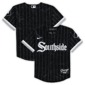 Chicago White Sox Nike Preschool Mlb City Connect Replica Team Jersey - Black/Gray