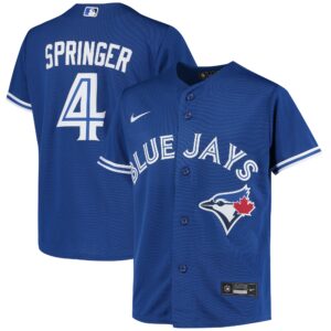 George Springer Toronto Blue Jays Nike Youth Alternate Replica Player Jersey - Royal
