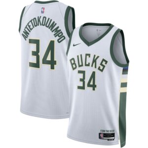 Giannis Antetokounmpo Milwaukee Bucks Unisex Swingman Jersey For NBA Basketball Fans