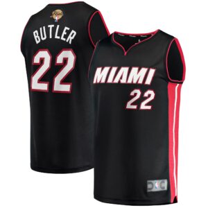 Jimmy Butler Miami Heat Fanatics Branded Youth 2023 Finals Fast Break Player Jersey For NBA Basketball Fans