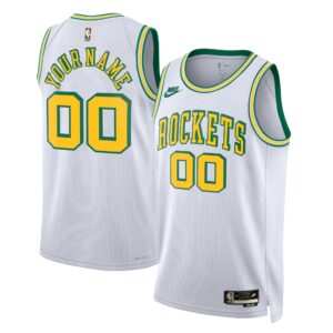 Houston Rockets Unisex 2022/23 Custom Swingman Jersey For NBA Basketball Fans