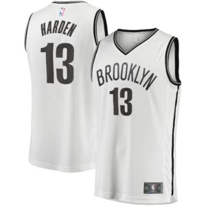 James Harden Brooklyn Nets Fanatics Branded 2020/21 Fast Break Replica Jersey For NBA Basketball Fans