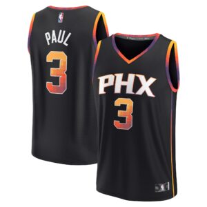 Chris Paul Phoenix Suns Fanatics Branded Fast Break Replica Player Jersey For NBA Basketball Fans